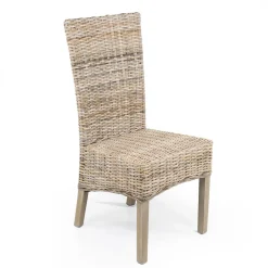 Viadurini in the Garden Gartenstühle Rattan-Gartenstuhl aus Naturfaser von Kubù - Flavio