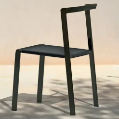 Viadurini in the Garden Gartenstühle Metall-Gartenstuhl aus Textilene und Aluminiumbasis Made in Italy - Milanka