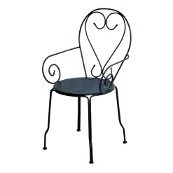 Viadurini in the Garden Metallsessel-Gartenstuhl ganz aus Metall - Archiv