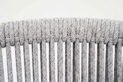 Varaschin Gartenstühle Metall-Gartenstuhl mit Armlehnen Stapelbar gepolstert H 78cm - Smart von