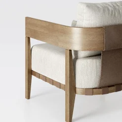 Viadurini in the Garden Holzsessel-Gartenstuhl mit Teakholzrahmen Made in Italy - Briga