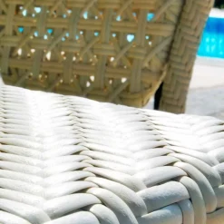 Viadurini in the Garden Gartentische Aus Aluminium-Gartentisch mit Glasplatte Romeo Design handmade in modernem Design