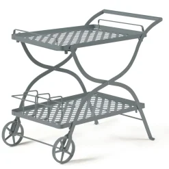 Viadurini in the Garden Gartenideen-Gartenwagen aus verzinktem Stahl Made in Italy - Selvaggia