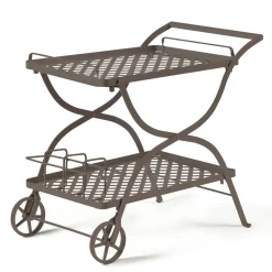 Viadurini in the Garden Gartenideen-Gartenwagen aus verzinktem Stahl Made in Italy - Selvaggia