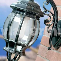 Viadurini Lighting Garten-Wandlampen-Gartenwandlaterne aus Aluminium, hergestellt in Italien, Anika
