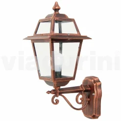 Viadurini Lighting Garten-Wandlampen-Gartenwandleuchte aus Aluminium, hergestellt in Italien, Kristel