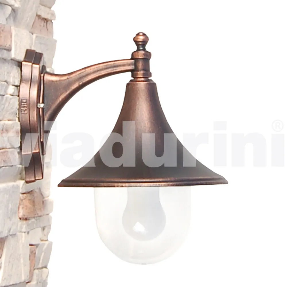 Viadurini Lighting Pendelleuchten Vintage-Gartenwandleuchte aus Aluminiumdruckguss, hergestellt in Italien, Anusca