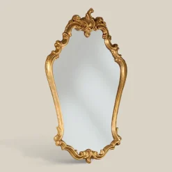 Viadurini Classic Wandspiegel-Geformter Barockspiegel mit Blattgoldrahmen Made in Italy - Precious