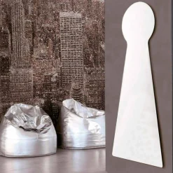 Viadurini Living Wandspiegel-Geformter Wandspiegel mit Melaminplatte Made in Italy - Bromo