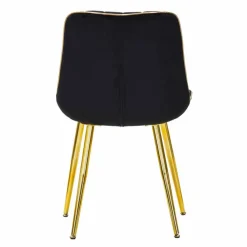 Viadurini Living Moderne Stühle-Gepolsterter Design Esszimmerstuhl aus Holz und Stoff, 2 Stück - Kolly