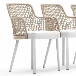 Varaschin Stoffsessel-Gepolsterter Outdoor-Sessel in modernem Design Emma