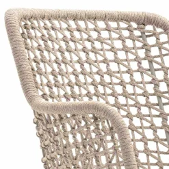 Varaschin Stoffsessel-Gepolsterter Outdoor-Sessel in modernem Design Emma