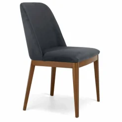 Viadurini Living Moderne Stühle-Gepolsterter Stuhl mit Gestell aus Eichenholz, hergestellt in Italien – Sebastian