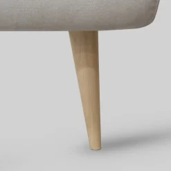 Viadurini Night Design Schlafzimmer Komplett-Gepolstertes Doppelbett mit Matratze und 2 Nachttischen, hergestellt in Italien – Rolly