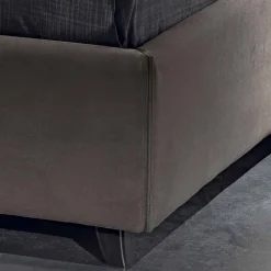 Viadurini Night Design Polsterbetten-Gepolstertes Doppelbett mit Aufbewahrungsbox 160x190/200 Reby