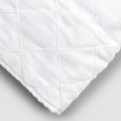 Viadurini Textile Handtücher-Gesichtstuch aus weißem Baumwollfrottier mit geometrischem Dekor - Gimmy