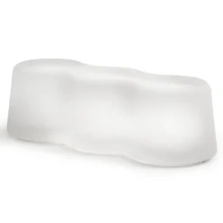 Viadurini in the Garden Lichtmöbel-Gewellte Außenbank aus Polyethylen Made in Italy - Brenda