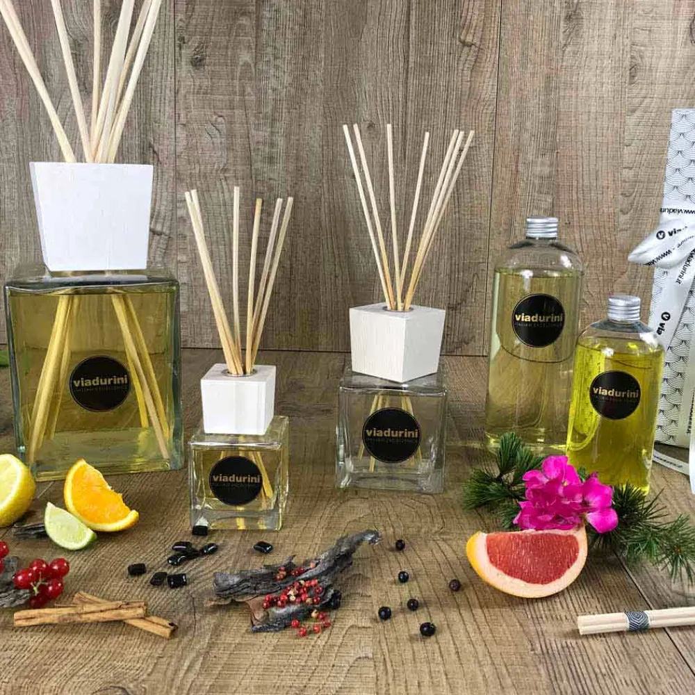 Viadurini Home Fragrance Feel Good-Granatapfel Raumduft 500 ml mit Stäbchen - Soledipantelleria