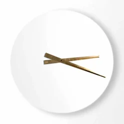 Viadurini Time Design Wanduhren-Große farbige moderne Wanduhr aus rundem Holz - Dione