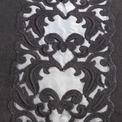 Viadurini Textile Italienische Mode-Große Hose aus Leinen und Baumwolle mit Farnese-Spitze und Reißverschluss, 2 Oberflächen - Mike