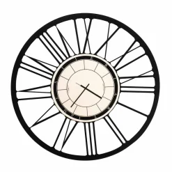 Viadurini Time Design Wanduhren-Große moderne Wanduhr aus Eisen Made in Italy - Einar