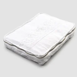 Viadurini Textile Italienische Mode-Große Reisehose aus Leinen mit italienischer Luxus-Synergie-Spitze - Randall