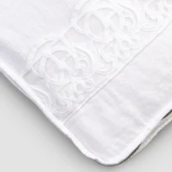 Viadurini Textile Italienische Mode-Große Reisehose aus Leinen mit italienischer Luxus-Synergie-Spitze - Randall