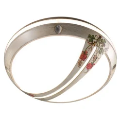 Ferroluce Garten-Wandlampen-Handbemalte Garten-Wand- oder Deckenleuchte aus Aluminium - Brindisi