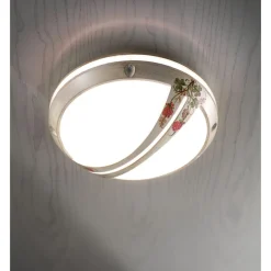 Ferroluce Garten-Wandlampen-Handbemalte Garten-Wand- oder Deckenleuchte aus Aluminium - Brindisi