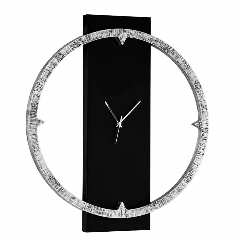 Viadurini Decor Wanduhren-Handdekorierte Wanduhr made in Italy Agostino