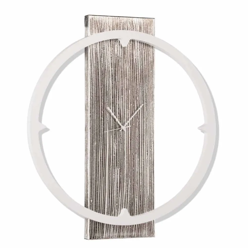 Viadurini Decor Wanduhren-Handdekorierte Wanduhr made in Italy Agostino