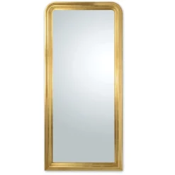 Viadurini Classic Wandspiegel-Handdekorierter Holzspiegel aus Blattgold Made in Italy - Navona