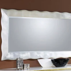 Viadurini Classic Wandspiegel-Handgearbeiteter rechteckiger Wandspiegel made in Italy Simone