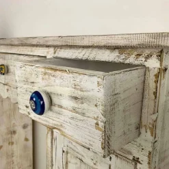 Viadurini Living Konsolentisch Flur-Handgefertigte Consolle aus massivem Tannenholz Made in Italy - Carminia