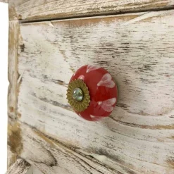 Viadurini Living Konsolentisch Flur-Handgefertigte Consolle aus massivem Tannenholz Made in Italy - Carminia