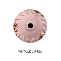 Ferroluce Wandleuchte Industrial-Handgefertigte Halbmond-Wandlampe aus Eisen und Keramik - Vintage