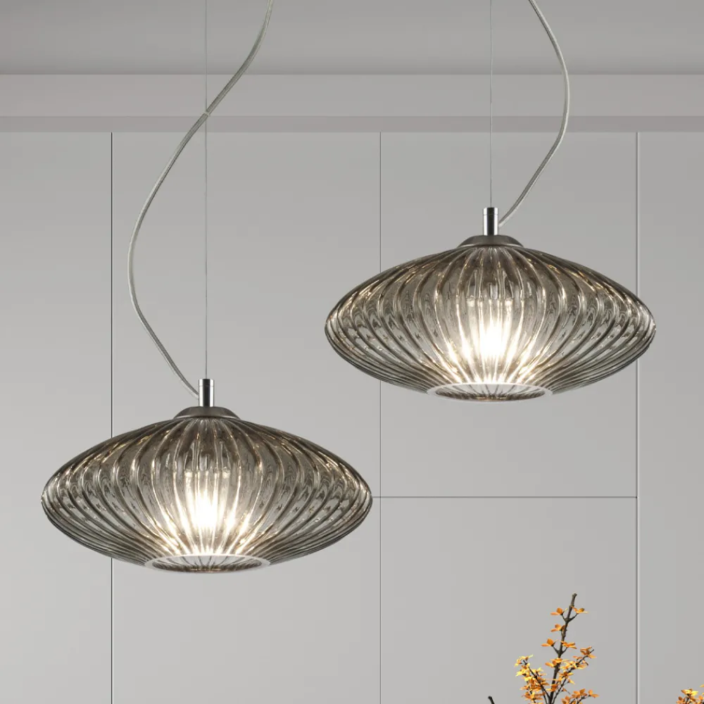 Viadurini Vetro di Venezia Murano Lampen|Moderne Pendelleuchten-Handgefertigte Hängelampe aus mundgeblasenem Glas in Venedig - Dafne