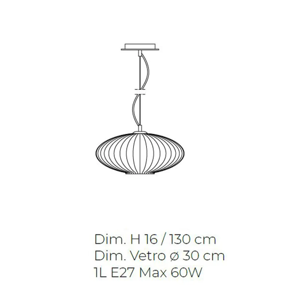 Viadurini Vetro di Venezia Murano Lampen|Moderne Pendelleuchten-Handgefertigte Hängelampe aus mundgeblasenem Glas in Venedig - Dafne
