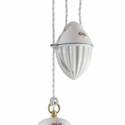 Ferroluce Pendelleuchten Vintage-Handgefertigte Keramik-Hängelampe aus Keramik und Eisen – Rom