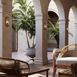 Il Fanale Vintage Wandleuchten-Handgefertigte Wandlampe aus Glas und Messing 1 oder 2 Lichter - Bound von