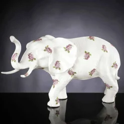 Viadurini Living Deko Artikel Und Wohnaccessoires-Handgefertigtes Keramikornament in Elefantenform Made in Italy - Fante