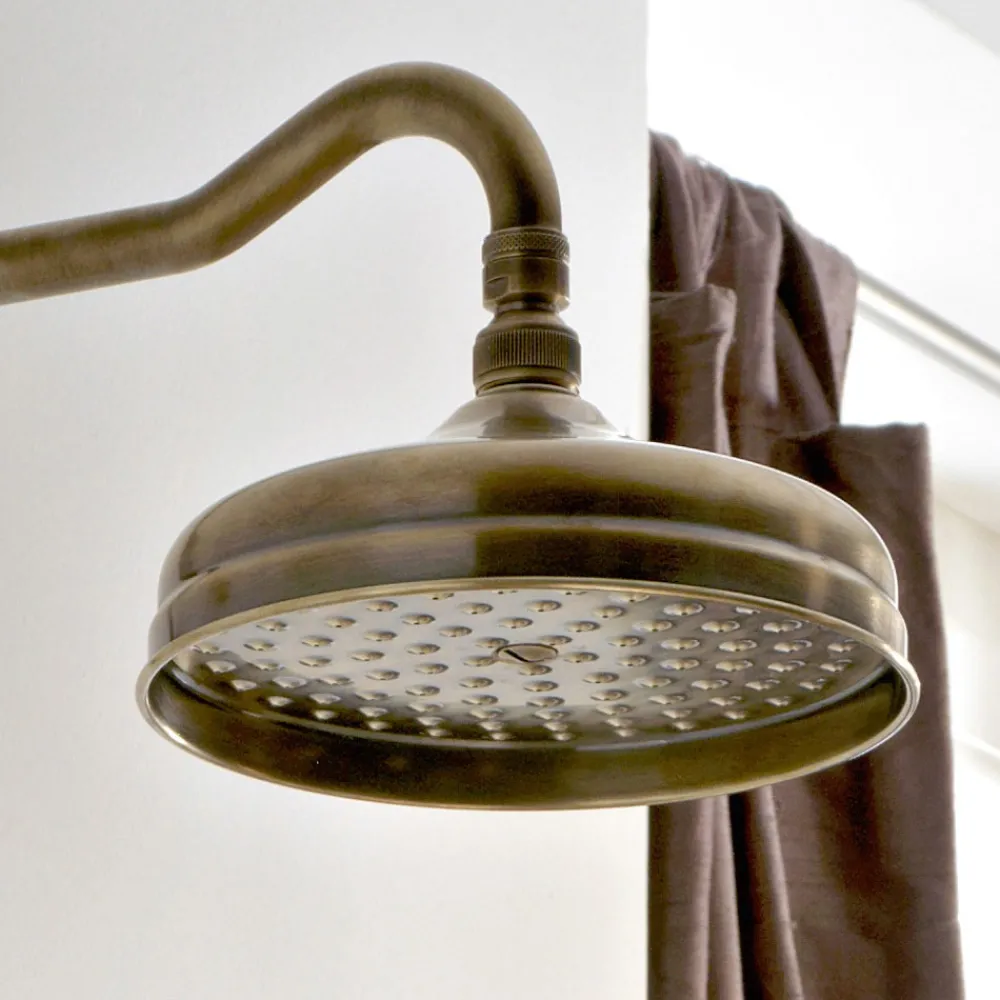 Viadurini Taps Duschsäulen-Handgefertigtes Messing-Duschkopfset im klassischen Stil - Miriano