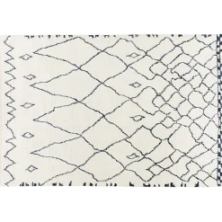 Viadurini Carpets Teppiche-Handgeknüpfter Langflor-Wollteppich in der Türkei - Benedetta