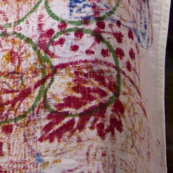 Viadurini by Marchi 1633 Tischdecken-Handgemachte Baumwolltischdecke Handgemachter Druck Unikat - Viadurini von Marchi