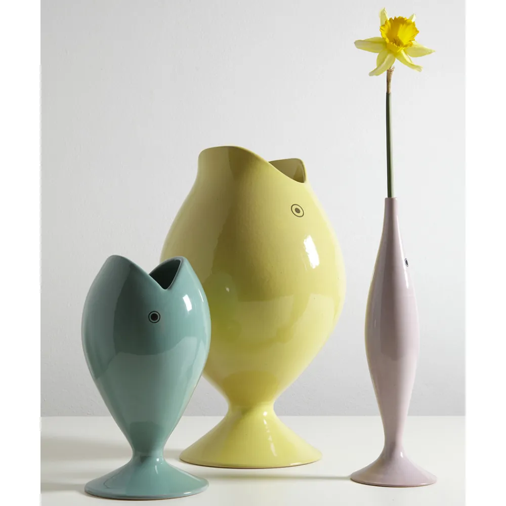 Viadurini in the Garden Deko Vasen-Handgemachte dekorative Blumenvase aus Keramik Made in Italy - Dina