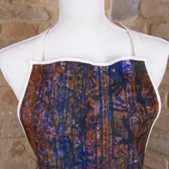 Viadurini by Marchi 1633 Küchen Schürzen-Handgemachte Schürze Handgemachter Druck Einzigartiges Stück aus Baumwolle - Viadurini von Marchi