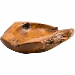 Viadurini Bathroom Holzwaschbecken-Handgemachtes Design-Aufsatzwaschbecken aus Teakholz Nemo