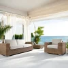Viadurini in the Garden Garten Lounge Set-Handgewebte Gartenlounge aus Polyrattan - Yoko