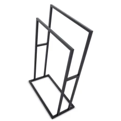 Viadurini Bathroom Badetuchhalter-Handtuchhalter mit zwei Metallstangen - Immer