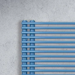 Viadurini Radiators Hybrid Heizkörper-Handtuchwärmer aus Kohlenstoffstahl mit gemischtem System – Erdnüsse